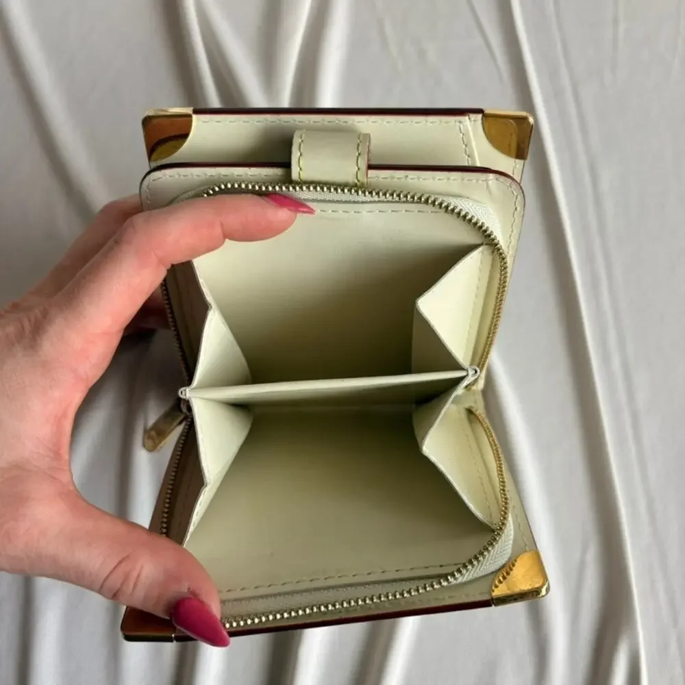 Louis Vuitton Suhali Leather Compact Zippy Wallet - Serial M12057
